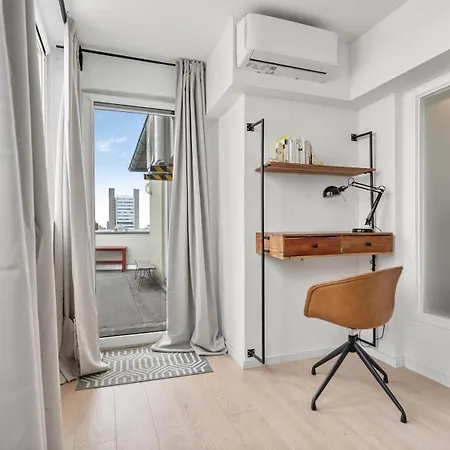 Apartment Urban Loft - 180 Skyline Balkon - 4sz - Hbf