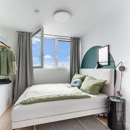 Urban Loft - 180 Skyline Balkon - 4 Schlafzimmer - Nahe Des Hauptbahnhofs - Parkplatz Moeglich