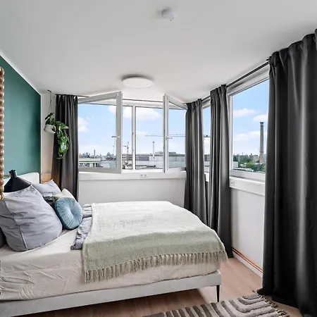 Urban Loft - 180 Skyline Balkon - 4 Schlafzimmer - Nahe Des Hauptbahnhofs - Parkplatz Moeglich * Berlin