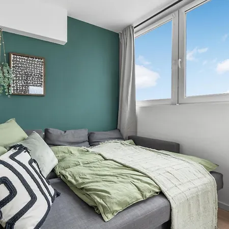 Urban Loft - 180 Skyline Balkon - 4 Schlafzimmer - Nahe Des Hauptbahnhofs - Parkplatz Moeglich
