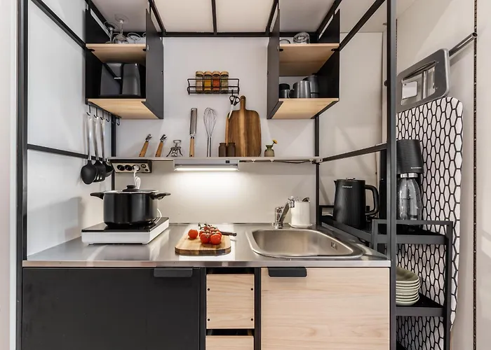 דירה Urban Loft - 180 Skyline Balkon - 4sz - Hbf ברלין