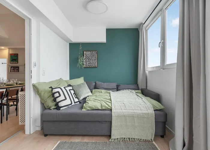 Urban Loft - 180 Skyline Balkon - 4sz - Hbf Apartament