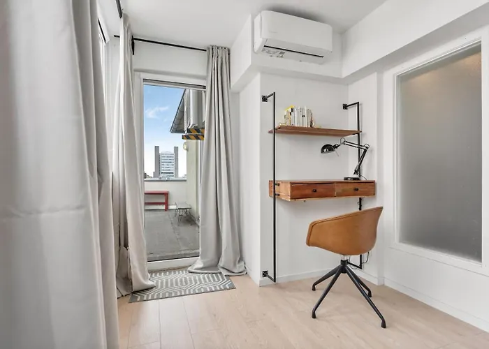 דירה Urban Loft - 180 Skyline Balkon - 4sz - Hbf