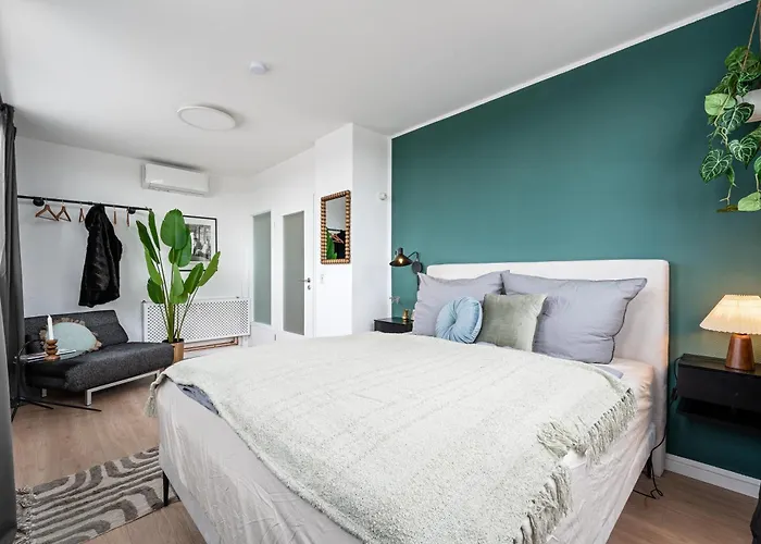 Appartement Urban Loft - 180 Skyline Balkon - 4sz - Hbf Berlin